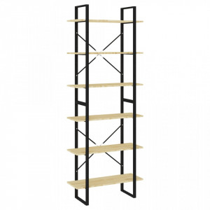 Dulap înalt, 80x30x210 cm, lemn masiv de pin - V806542V - Img 1