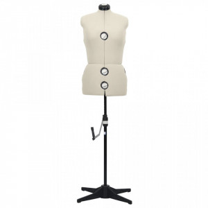 Formă pentru rochie femeie reglabilă crem, dimensiune M 40-46 - V288487V - Img 3
