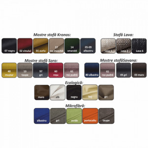 Fotoliu de club, material textil albastru - TP263041 - Img 15