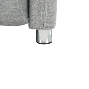 Fotoliu reglabil, material textil gri - TP95582 - Img 11