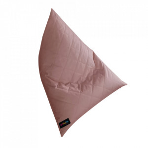 Fotoliu tip sac, material textil roz deschis, 90x90x110 cm - TP264952 - Img 2