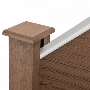 Gard, 180 x 96 cm, lemn/plastic, maro - P58838544 - Img 4