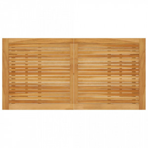 Masă bar de grădină, 140 x 70 x 104 cm, lemn masiv de acacia - V312409V - Img 4