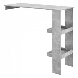 Masa bar efect beton, montabila pe perete - P73694395 - Img 2