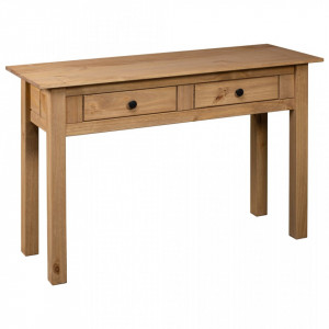 Masa consola, 110 x 40 x 72 cm, lemn masiv de pin - V282679V - Img 4