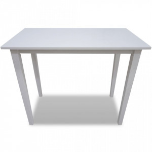 Masa de bar din lemn, alb - V241701V - Img 2
