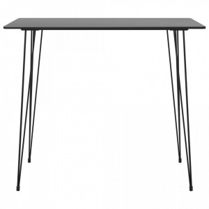 Masa de bar, negru, 120 x 60 x 105 cm - V248143V - Img 2
