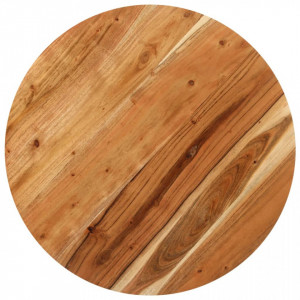 Masă de bistro, Ø70x75 cm, lemn masiv de acacia, rotundă - V320279V - Img 3