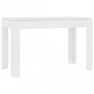 Masa de bucatarie, alb, 120 x 60 x 76 cm, PAL - V800756V - Img 2