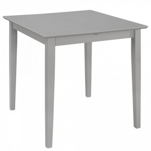 Masa de bucatarie extensibila, gri, (80-120)x80x74 cm, MDF - V247627V - Img 3