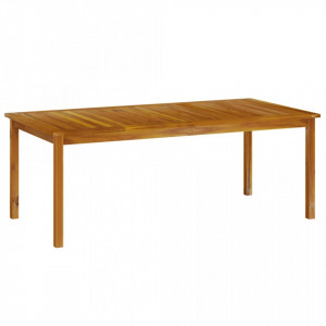 Masă de grădină, 200 x 100 x 74 cm, lemn masiv de acacia - V318744V