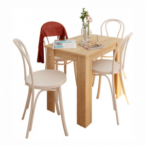 Masă dining, sonoma, 86x60 cm - TP256741 - Img 2