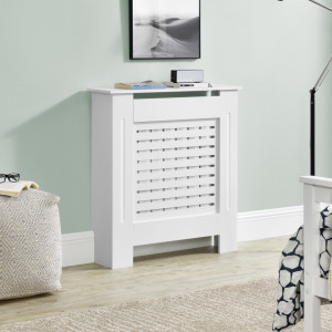 Masca protectie calorifer, 78x19x82cm, MDF, alb - P65324831