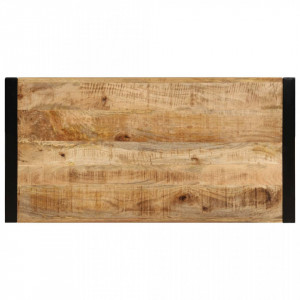 Masuta de cafea, 120x60x40 cm, lemn masiv de mango - V247424V - Img 4