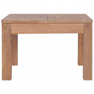 Masuta de cafea, 60x60x40 cm, lemn de tec cu finisaj natural - V246956V - Img 4
