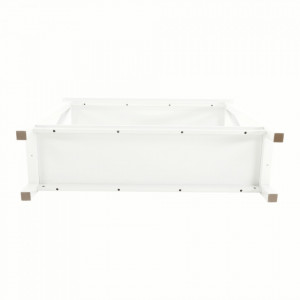 Măsuţă tip consolă, albă, 100x80x30 cm - TP251565 - Img 8