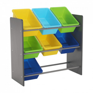 Organizator de jucării, multicolor și gri - TP274455 - Img 3