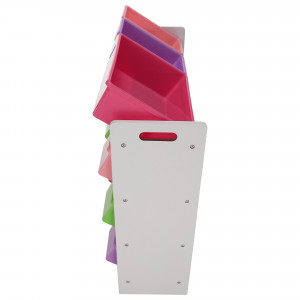 Organizator / raft pentru jucării, alb și multicolor - TP299191 - Img 10