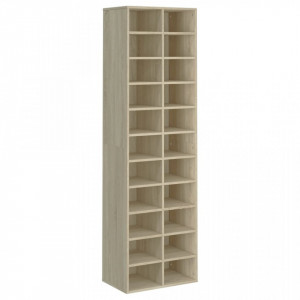 Pantofar, stejar sonoma, 54x34x183 cm, PAL - V800372V
