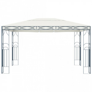 Pavilion cu șir de lumini LED, crem, 400x300 cm - V3070340V - Img 4