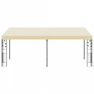 Pavilion de perete, crem, 6 x 3 x 2,5 m - V47999V
