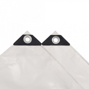 Prelata 650 g/m² 3 x 6 m Alb - V43842V - Img 3