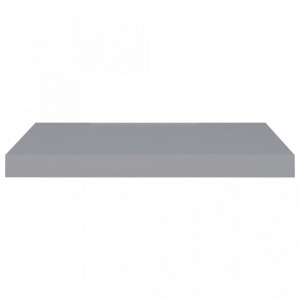 Raft de perete suspendat, gri, 60x23,5x3,8 cm, MDF - V323853V - Img 4