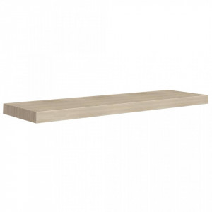 Rafturi de perete suspendate 4 buc. stejar, 90x23,5x3,8 cm, MDF - V323882V - Img 4