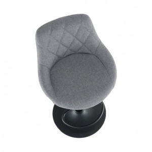 Scaun bar, material textil gri/negru - TP206808 - Img 9