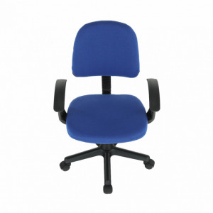Scaun de birou, albastru și negru 39x43x74-86 cm - TP234346 - Img 9
