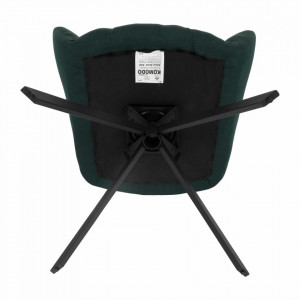 Scaun de design, ţesătură verde - TP265010 - Img 18