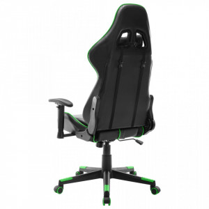 Scaun de jocuri, negru și verde, piele artificială - V20505V - Img 4