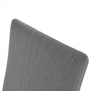 Scaun dining, material textil gri închis/crom - TP182176 - Img 14