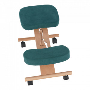Scaun ergonomic, albastru, 46x65x52-72 cm - TP300220 - Img 20