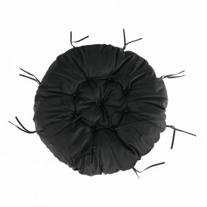Scaun pivotant, fotoliu rotativ cu pernă, gri, 91x90 cm - TP258663 - Img 19