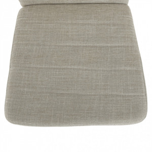 Scaun, textil bej/metal alb - TP201233 - Img 10