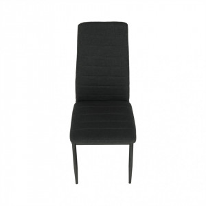 Scaun, textil gri închis/metal negru - TP201236 - Img 18