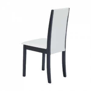 Scaun, wenge/piele eco alb - TP203071 - Img 17