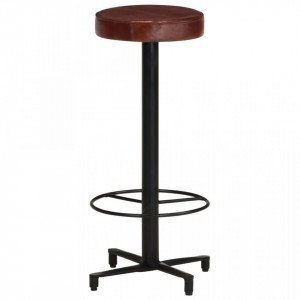 Scaune de bar, 2 buc., 76 cm, piele naturală - V321967V - Img 1