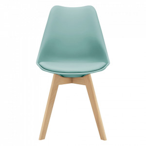 Scaune design, set 2 buc, 81 x 49 x 57 cm, verde - P67291232 - Img 4
