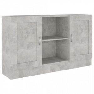 Servanta, gri beton, 120 x 30,5 x 70 cm, PAL - V802781V - Img 2