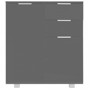 Servanta, gri foarte lucios, 71 x 35 x 76 cm, PAL - V283717V - Img 4