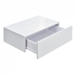 Set 2 bucati comoda suspendata, alb lacuit lucios, 46x30x15 cm - P56253866 - Img 4