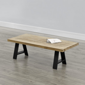 Set 2 bucati picioare masa, 40 x 10 x 40 cm, metal/negru - P65541992 - Img 5