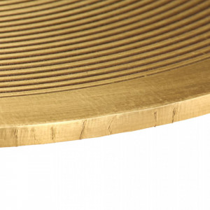 Set de masa, 2 piese, MDF cu alama - V246285V - Img 4