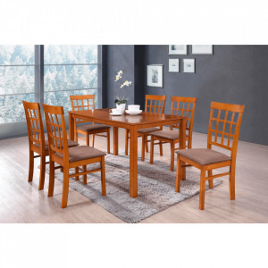 Set dining 1+6, culoarea cireş - TP203061 - Img 12