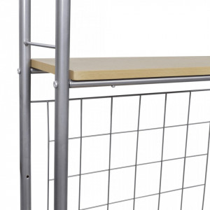 Set mobilier tip bar pliabil pentru micul dejun cu 2 scaune - V241032V - Img 3