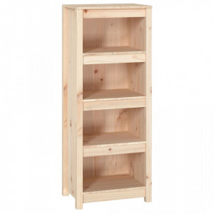 Bibliotecă, 50x35x125,5 cm, lemn masiv de pin - V821709V