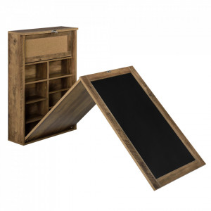 Birou pliabil cu tabla integrata pentru scris, culoarea lemnului - P65373531 - Img 2