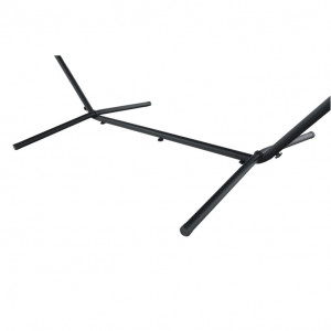 Cadru, stand pentru suspendat hamac, negru, 300x120x110 cm - TP262382 - Img 2
